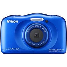 Compatto - Nikon Coolpix S33 - Blu