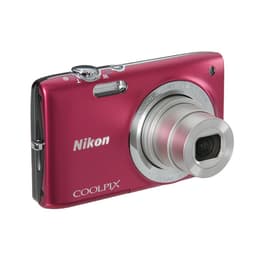 Macchina fotografica compatta Coolpix S2700 - Rosso + Nikon Nikkor Wide Optical Zoom Lens 26-156 mm f/3.5-6.5 f/3.5-6.5