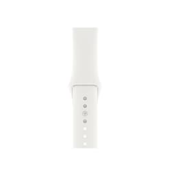 Apple Watch Series 9 (2023) GPS + Cellular 45 mm - Alluminio Argento - Cinturino Sport Bianco