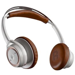 Cuffie wireless Plantronics Backbeat Sense - Bianco/Marrone