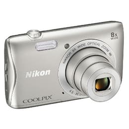 Compatto - Nikon Coolpix S3700 - Argento