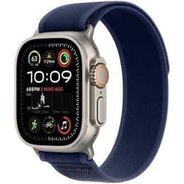 Apple Watch Ultra 2 (2023) GPS + Cellular 49 mm - Titanio Titanio naturale - Cinturino Ocean Blu