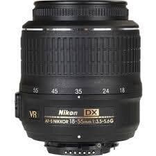 Nikon Obiettivi AF-S DX NIKKOR 18-55mm f/3.5-5.6G VR Nikon F 18-55mm f/3.5-5.6