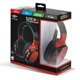 Cuffie gaming wired con microfono Spirit Of Gamer Elite-H60 - Nero/Rosso
