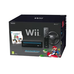 Videoconsola Nintendo Mario Kart Wii Pack + 2 Controller + Mario Kart - Nero