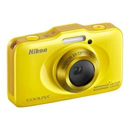Macchina fotografica compatta Coolpix S31 - Giallo + Nikon Nikkor 3x 29-87mm f/3.3-5.9 f/3.3-5.9