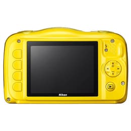 Macchina fotografica compatta Coolpix S31 - Giallo + Nikon Nikkor 3x 29-87mm f/3.3-5.9 f/3.3-5.9