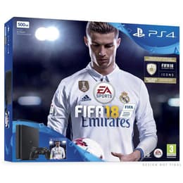 PlayStation 4 Slim 500GB - Nero + FIFA 18