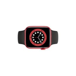 Apple Watch (Series 6) 2020 GPS + Cellular 44 mm - Alluminio Rosso - Cinturino Sport Nero