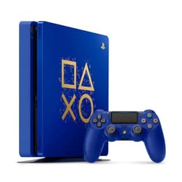 PlayStation 4 Slim 1000GB - Blu - Edizione limitata Days of Play Blue