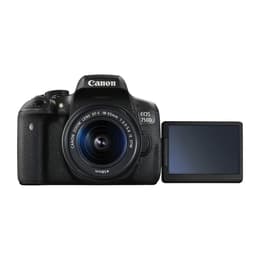 Reflex - Canon EOS 750D - Nero + Obbietivo Canon EF-S 18-55mm f/3.5-5.6 IS STM