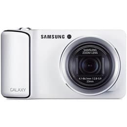 Compatta Samsung Galaxy Ek-gc100 - Bianco + Obiettivo Zoom Lens 23-481mm f/2.8-5.9