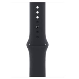Apple Watch Series 9 (2023) GPS + Cellular 45 mm - Acciaio inossidabile Grafite - Cinturino Sport Midnight