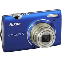 Compatto - Nikon Coolpix S5100 - Blu
