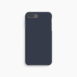 Cover iPhone 8 Plus - Materiale naturale - Blu