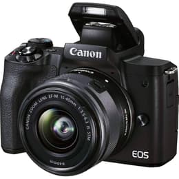 Macchina fotografica istantanea EOS M50 Mark II - Nero + Canon EF-M 15-45mm f/3.5-6.3 IS STM f/3.5-6.3
