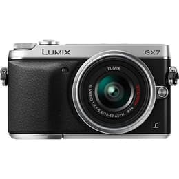Lumix DMC-GX7 - Nero + Panasonic Panasonic Lumix G Vario 14-42mm f/3.5-5.6 ASPH f/3.5-5.6