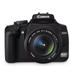 Reflex EOS 450D - Nero + Canon Canon Zoom Lens EF-S 18-55mm f/3.5-5.6 IS f/3.5-5.6