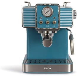 Macchine Espresso Senza capsule Livoo DOD174 1,5000L - Blu