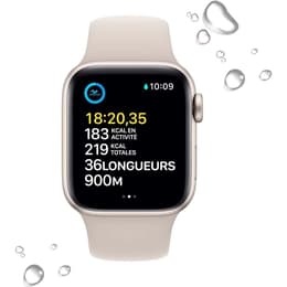 Apple Watch Series SE 2 (2022) GPS + Cellular 40 mm - Alluminio Galassia - Cinturino Sport Galassia