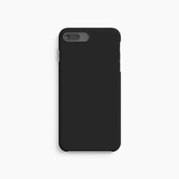 Cover iPhone 7 Plus/8 Plus - Materiale naturale - Nero
