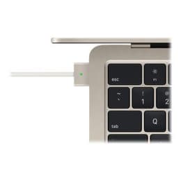 MacBook Air 13" (2022) - Apple M2 con CPU 8-core e GPU 10-Core - 16GB RAM - SSD 512GB - AZERTY - Francese