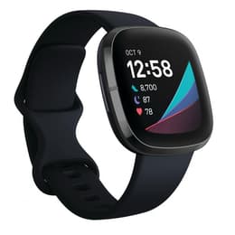 Smart Watch Cardio­frequenzimetro GPS Fitbit Sense - Nero