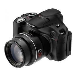 Fotocamera Bridge compatta PowerShot SX30 IS - Nero + Canon Canon Zoom Lens 4.3-150.5 mm f/2.7-5.8 USM f/2.7-5.8