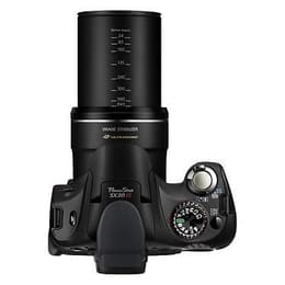 Fotocamera Bridge compatta PowerShot SX30 IS - Nero + Canon Canon Zoom Lens 4.3-150.5 mm f/2.7-5.8 USM f/2.7-5.8