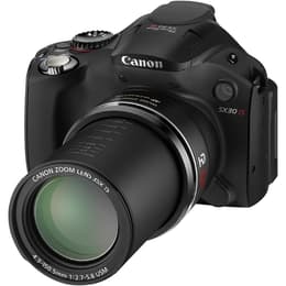 Fotocamera Bridge compatta PowerShot SX30 IS - Nero + Canon Canon Zoom Lens 4.3-150.5 mm f/2.7-5.8 USM f/2.7-5.8