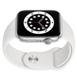 Apple Watch Series 6 (2020) GPS 44 mm - Alluminio Argento - Cinturino Sport Bianco