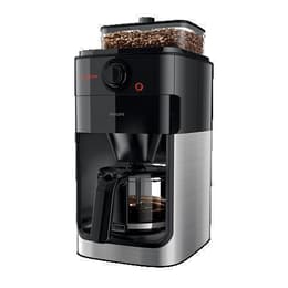 Caffettiera con macinacaffè Compatibile Nespresso Philips HD7761 L - Nero