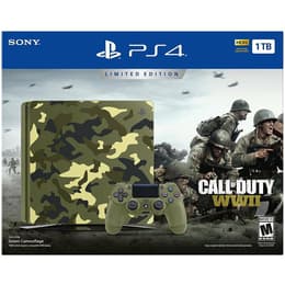 PlayStation 4 Slim 1000GB - Camouflage - Edizione limitata Call of Duty: WWII + Call of Duty: WWII