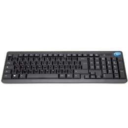 Simpletek Tastiera QWERTY Arabo wireless Mouse + Keyboard with Stickers 1000 DPI 2.4G Nano reciever