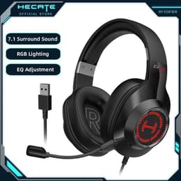 Cuffie gaming a filo con microfono Hecate G2II - Nero