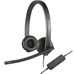 Cuffie riduzione del rumore a filo con microfono Logitech H570E - Nero