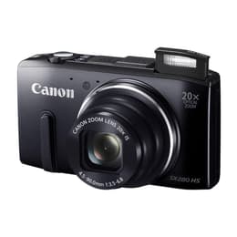 Macchina fotografica compatta PowerShot SX280 HS - Nero + Canon Zoom Lens 25-500mm f/3.5–6.8 f/3.5-6.8