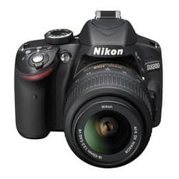 Reflex Nikon D3200 Nero + Obiettivo Nikon AF-S DX Nikkor 18-55 mm f/3.5-5.6G VR