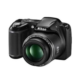 Macchina fotografica compatta Coolpix L320 - Nero + Nikon Nikkor 26X Wide Optical Zoom ED VR 22.5-585mm f/3.1-5.9 f/3.1-5.9