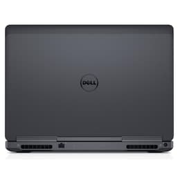 Dell Precision 7520 15" Core i7 2.7 GHz - SSD 512 GB + HDD 1 TB - 64GB Tastiera Francese