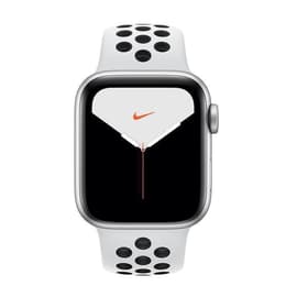 Apple Watch (Series 4) 2018 GPS 44 mm - Alluminio Argento - Sport Nike Bianco/Nero