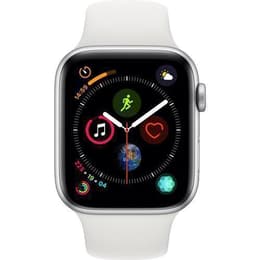 Apple Watch (Series 4) 2018 GPS 44 mm - Alluminio Argento - Sport Bianco