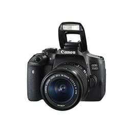Reflex - Canon EOS 750D - Nero - Obiettivo 18-55