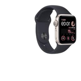 Apple Watch Series SE 2 (2022) GPS 44 mm - Alluminio Galassia - Cinturino Sport Nero