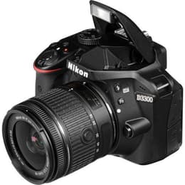 Reflex - Nikon D3300 - Nero + Obiettivo AF-P 18-55MM F / 3.5-5.6G VR