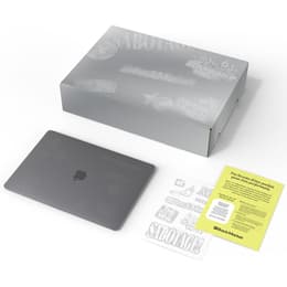 MacBook Air Con segni di adesivi 13" (2020) - Apple M1 con CPU 8-core e GPU 16-Core - 8GB RAM - SSD 256GB - Display con nanotexture - AZERTY - Francese