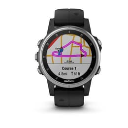 Smart Watch Garmin Cardio­frequenzimetro GPS Fēnix 5S Plus - Nero/Argento