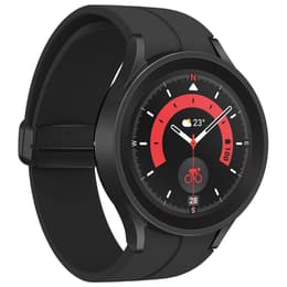 Smart Watch Samsung Cardio­frequenzimetro GPS Galaxy Watch 5 Pro - Nero