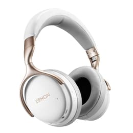Cuffie riduzione del rumore wireless con microfono Denon AH-GC30 - Bianco/Oro