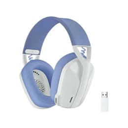 Cuffie riduzione del rumore gaming wireless con microfono Logitech G435 - Bianco